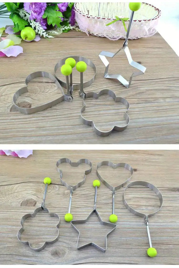 Stainless Steel Love Shape Omelette Egg Mold Gadget