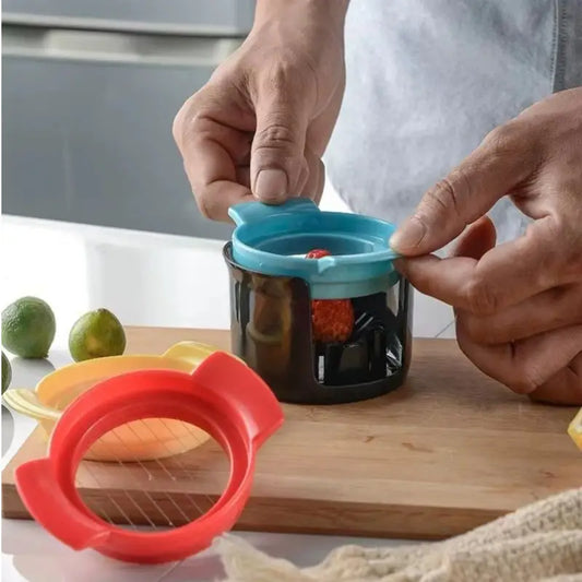 3 in 1 ABS Egg Cutter Kitchen Gadget and Slicer