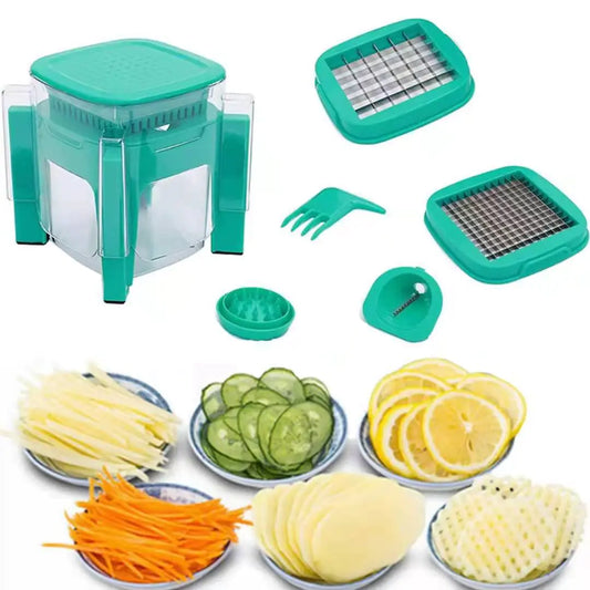 12-Piece Multifunctional Vegetable Slicer Machine