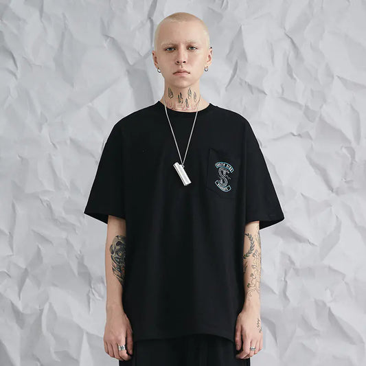 #OVDY 19SS Flower Snake Graphic Tee (Loose Fit)