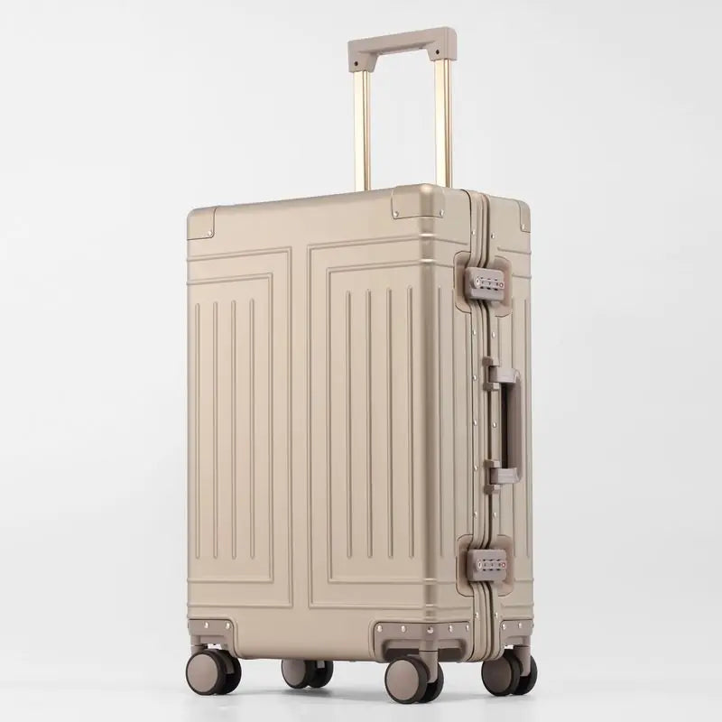 Aluminum-Magnesium Alloy Luggage Set - 20" to 29"
