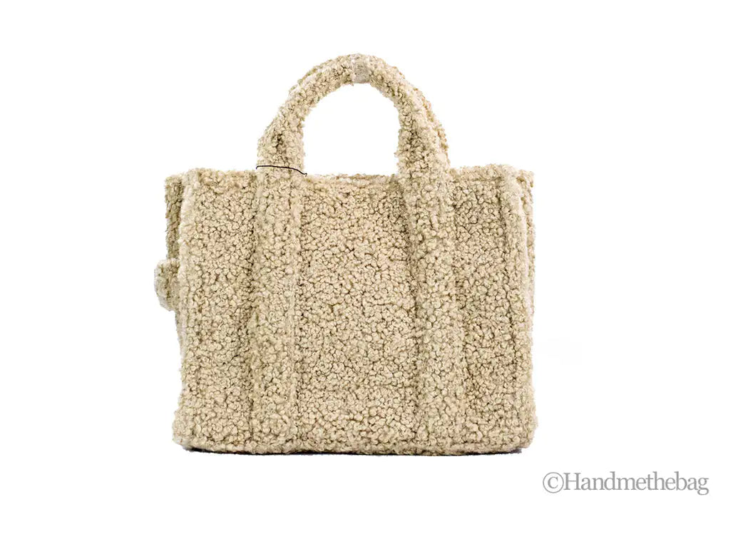 Marc Jacobs The Small Teddy Beige Fabric Tote