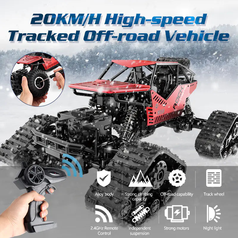 1:16 Remote Control Multi-Terrain Crawler Car