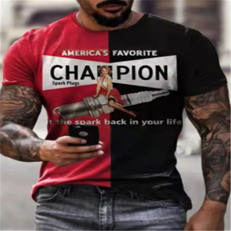 Men's Casual Short Sleeve Summer T-Shirt Best Seller