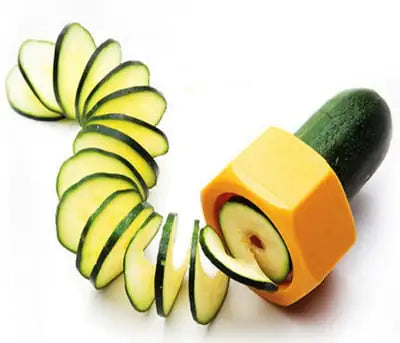 Spiral Knife Vegetable Cutter and Cucumber Slicer