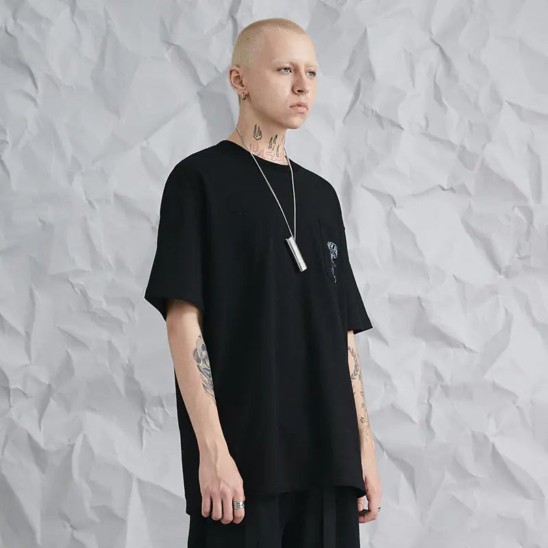 #OVDY 19SS Flower Snake Graphic Tee (Loose Fit)