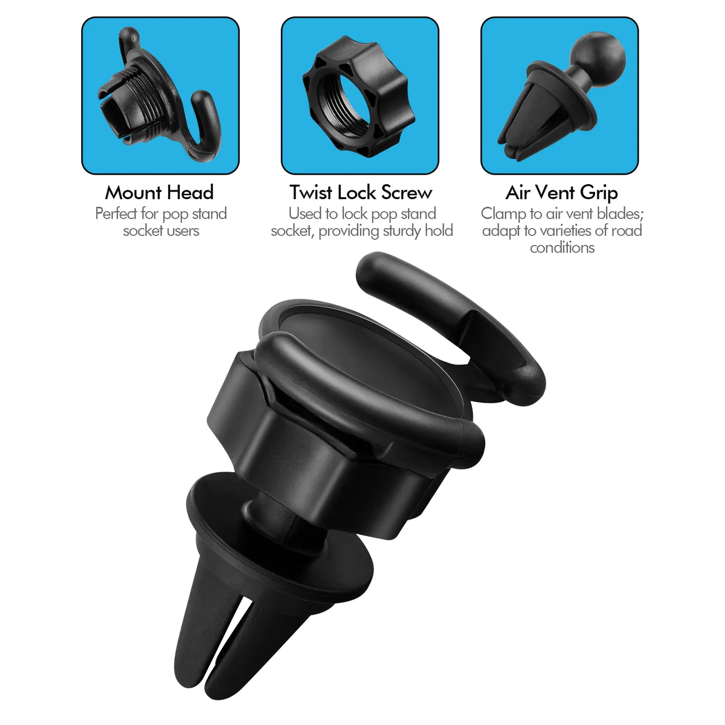 New Airbag Phone Holder for Car Vent (Hot Seller)