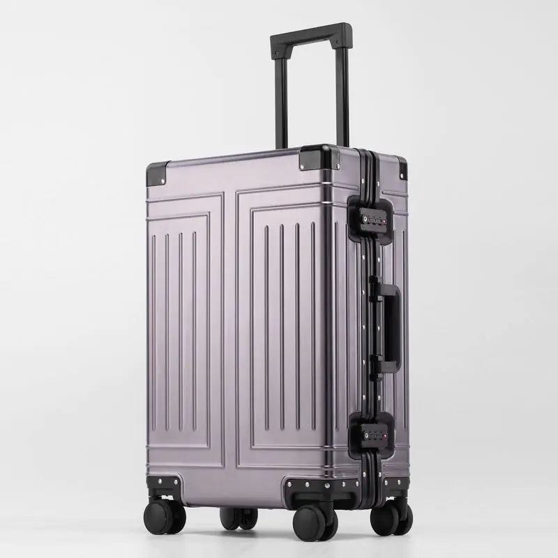 Aluminum-Magnesium Alloy Luggage Set - 20" to 29"