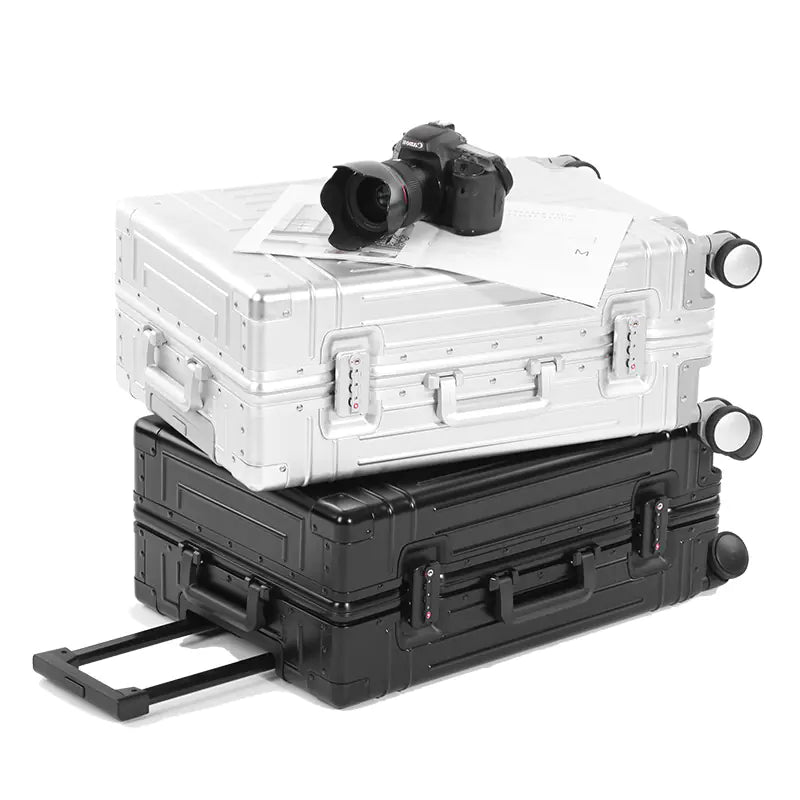 Aluminum-Magnesium Alloy Luggage Set - 20" to 29"