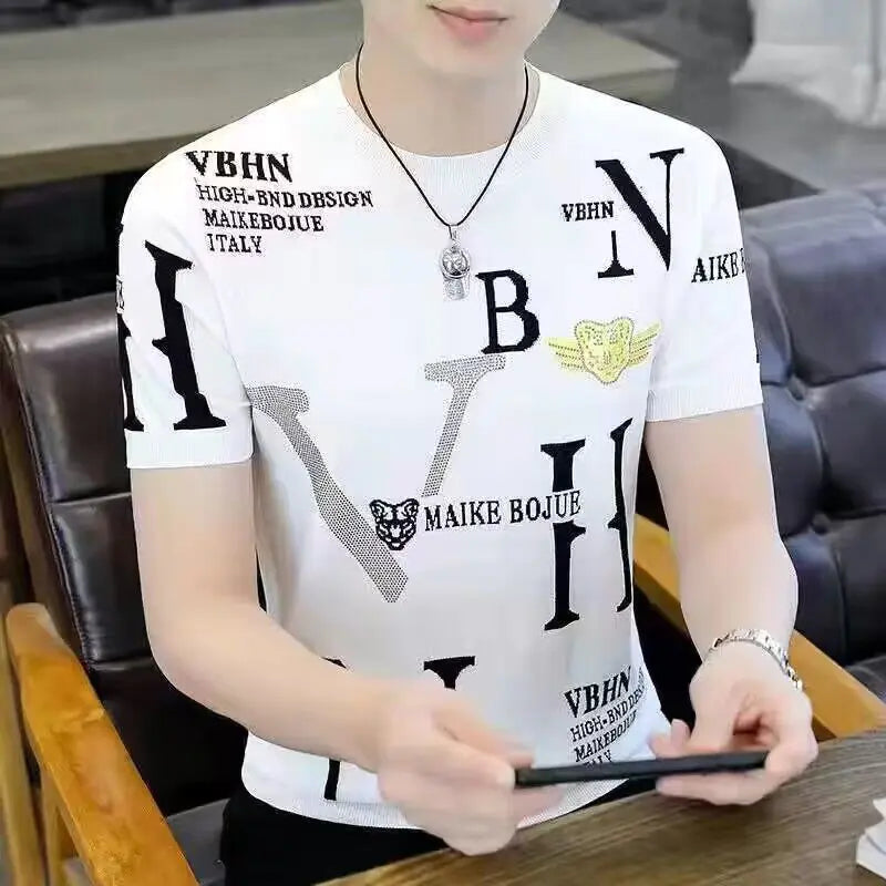 Men's Casual Summer Short Sleeve Graphic T-Shirt
