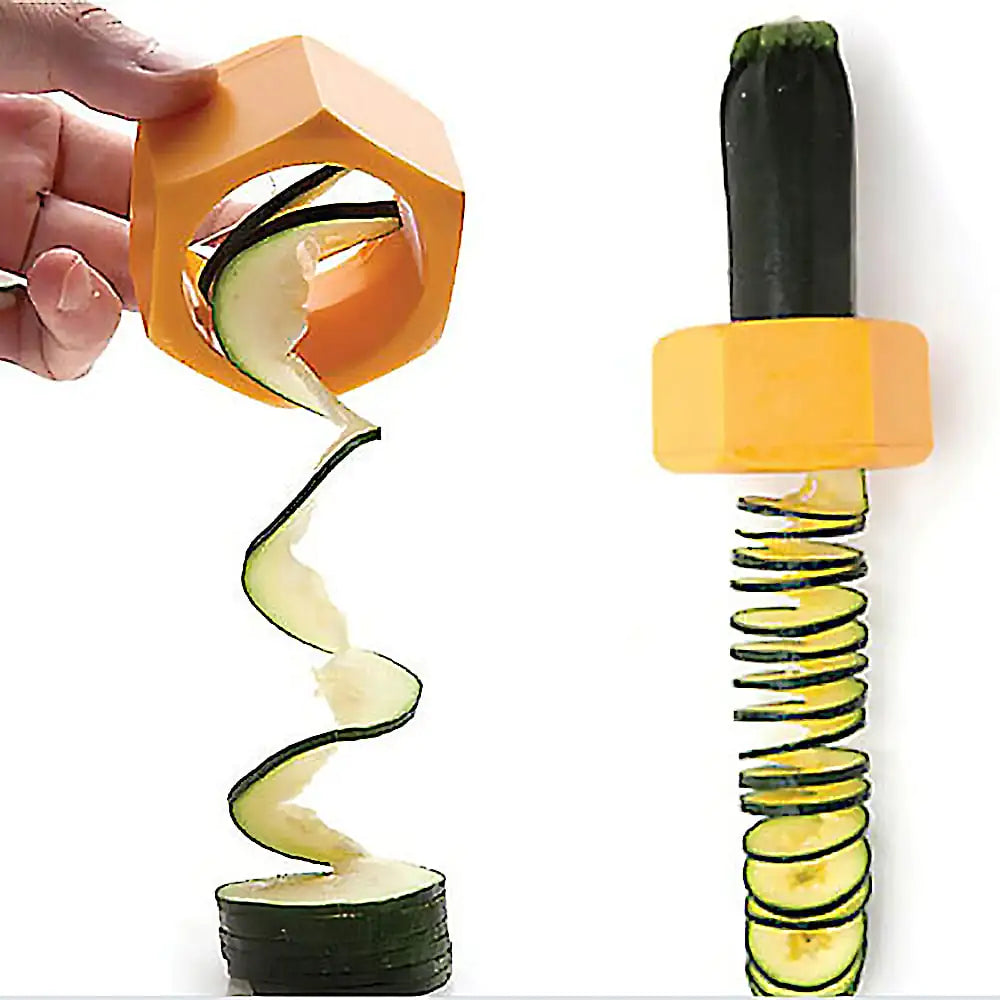 Spiral Knife Vegetable Cutter and Cucumber Slicer