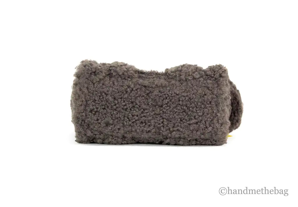 Marc Jacobs The Teddy Micro Fluffy Grey Tote